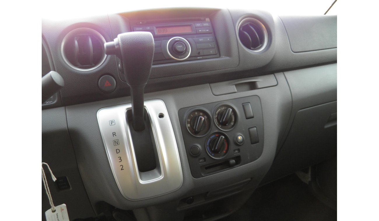 Nissan Urvan 2016-Low Mileage (Automatic) Ref # 322