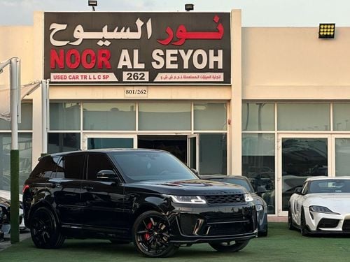 لاند روفر رينج روفر سبورت رنج روفر سبورت SVR خليجي فل ابشن صبغ وكاله بحاله ممتازه