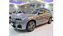 BMW X3 ORIGINAL PAINT ( صبغ وكاله ) AGENCY WARRANTY / SERVICE CONTRACT BMW X3 M-Kit 2016 Model!