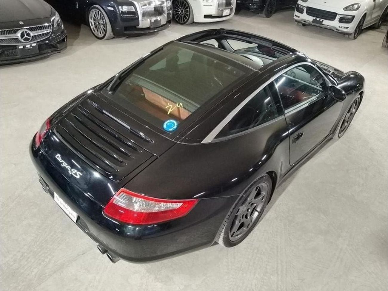 بورش 911 TARGA 4S 2007 3.8L, WITH SPORTS CHRONO PACKAGE, CARBON INTERIOR PACKAGE AND MORE..