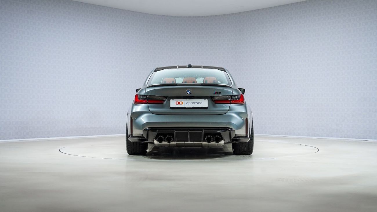 BMW M3 | AED 7,011 PM | Warranty Nov-2027 | GCC