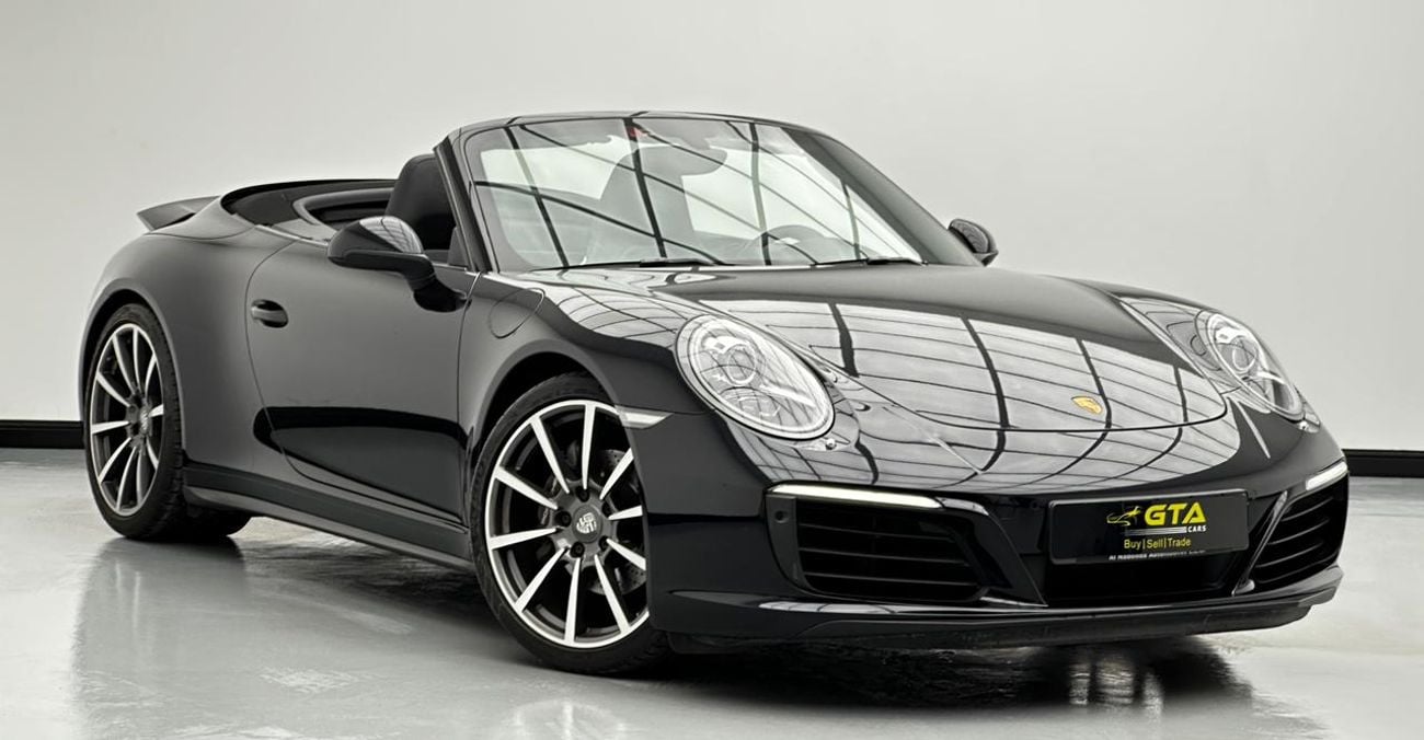 Porsche 911 2017 Porsche 911 Carrera 4 Cabriolet, April/2027 Porsche Warranty, Full Porsche Service History, GCC