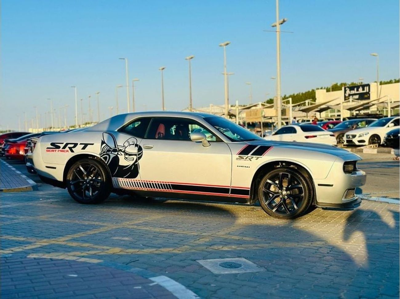 Dodge Challenger R/T 5.7L (370 HP) | Monthly AED 1680/- | 0% DP | Custom Leather Seats | Touch Screen | # 95971