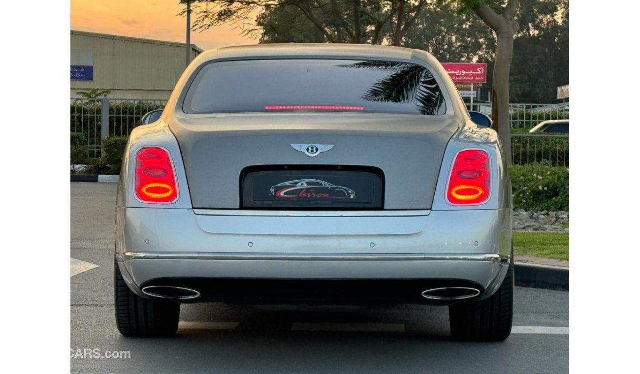 بنتلي مولسان BENTLEY MULSANNE 2012 V8 VIP LOW MILEAGE IN PERFECT CONDITION