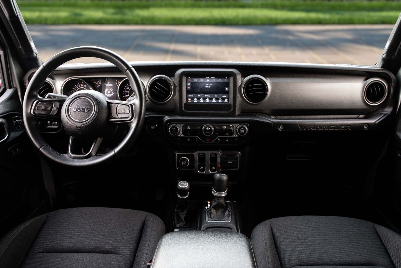 جيب رانجلر SPORT | 2,154 P.M  | 0% Downpayment | "TRAIL RATED" WRANGLER || ONE OWNER