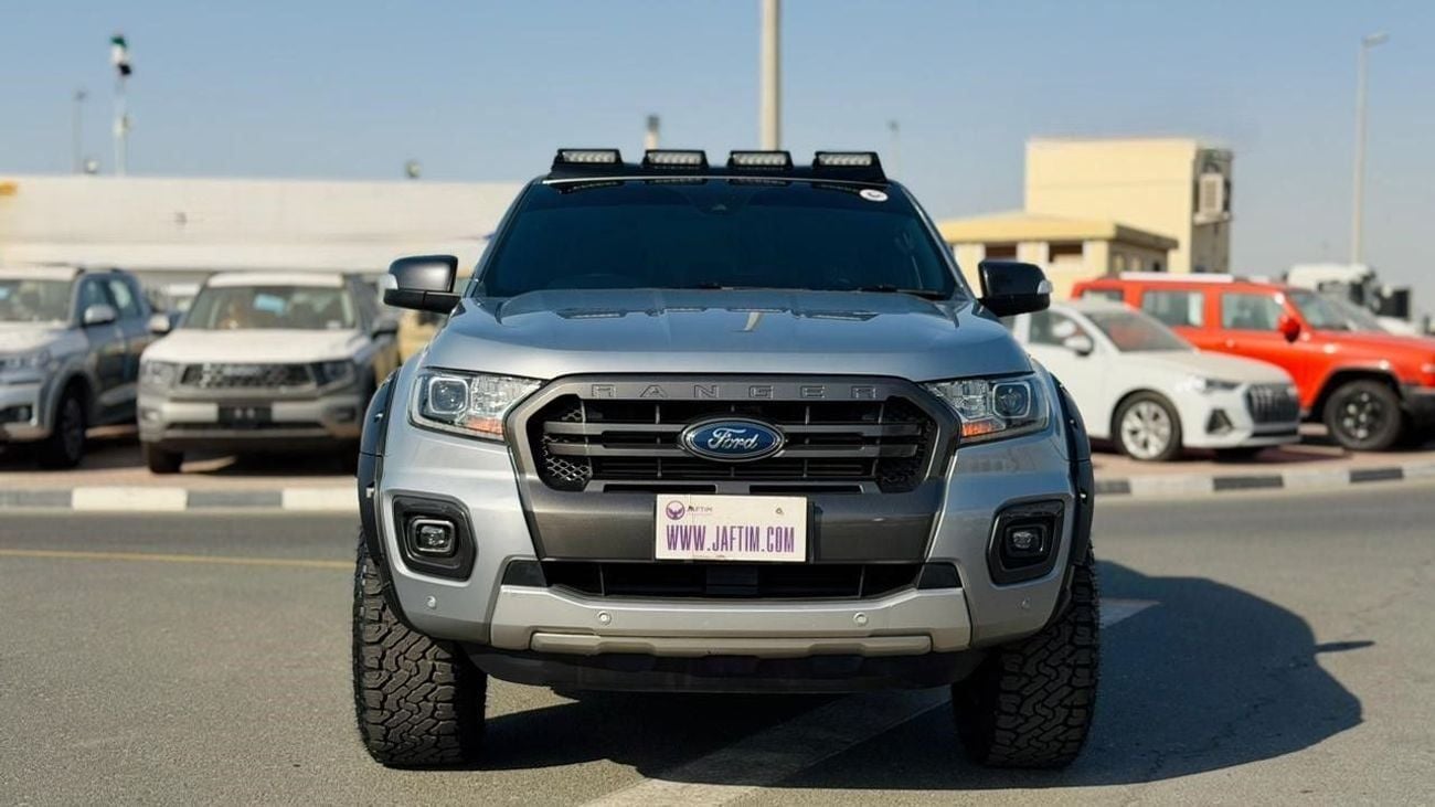 فورد رانجر 2021| 2.0L DIESEL ENGINE | AT | RHD | DOUBLE CABIN | WILDTRAK | ROLL BAR | BOOT SHUTTER | TRUNK BED