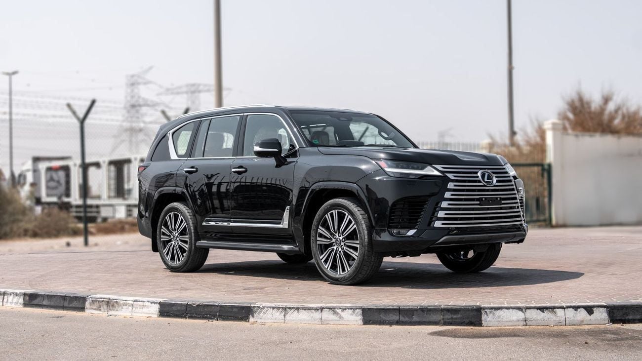 لكزس LX 700h 2026 Lexus LX700h Signature 3.5L AT Hybrid (Black-Tan) with Auto park