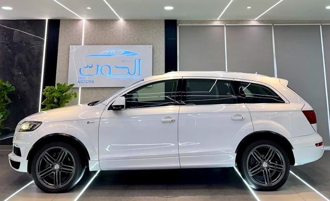 أودي Q7 55 TFSI quattro S Line 2.0L LOVELY V6 QUATTRO * S-LINE * || HIGHEST CATEGORY || GCC || LOW MILEAGE