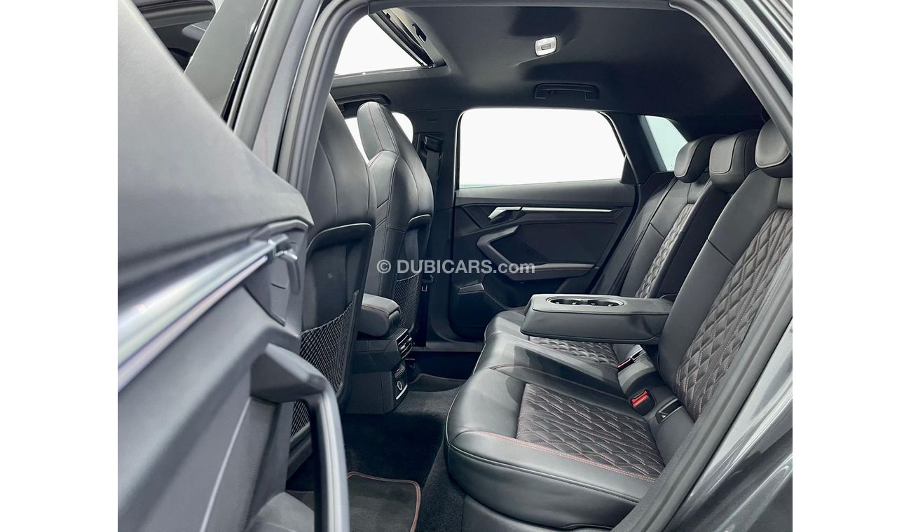 Audi S3 Sportback 2021 Audi S3 2.0 TFSI Quattro S tronic, Audi Warranty + Service Contract, GCC