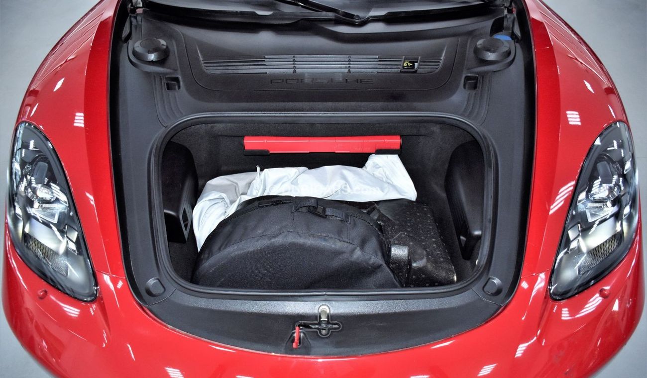 Porsche 718 Boxster EXCELLENT DEAL for our Porsche 718 Boxster GTS ( 2018 Model ) in Red Color GCC Specs