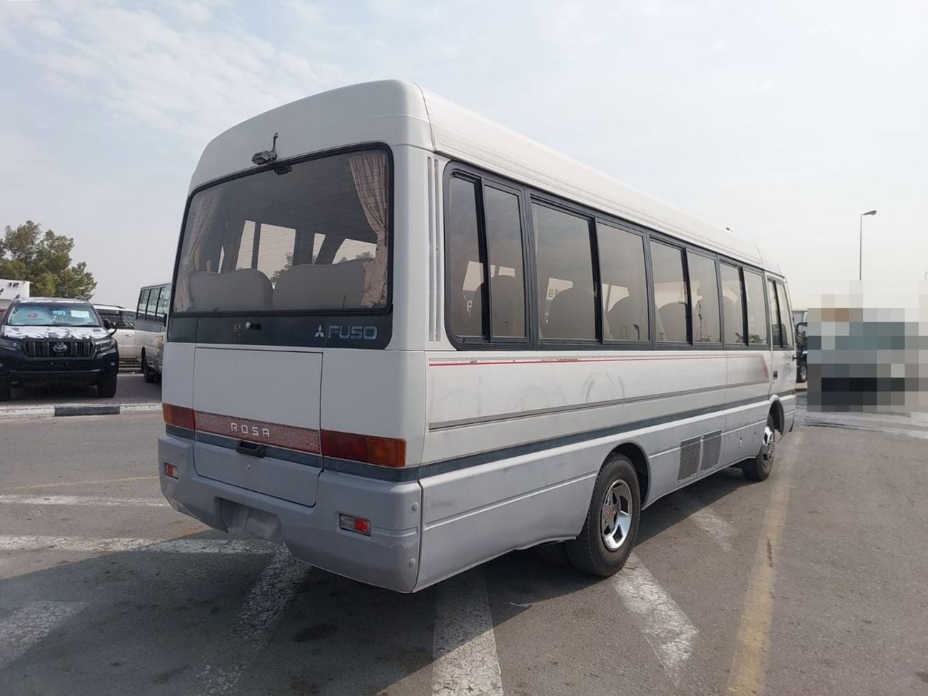 ميتسوبيشي روزا (RAMADAN OFFER) MITSUBISHI ROSA BUS RHD 1996 MODEL 3.9 L DIESEL MANUAL(PM40464)
