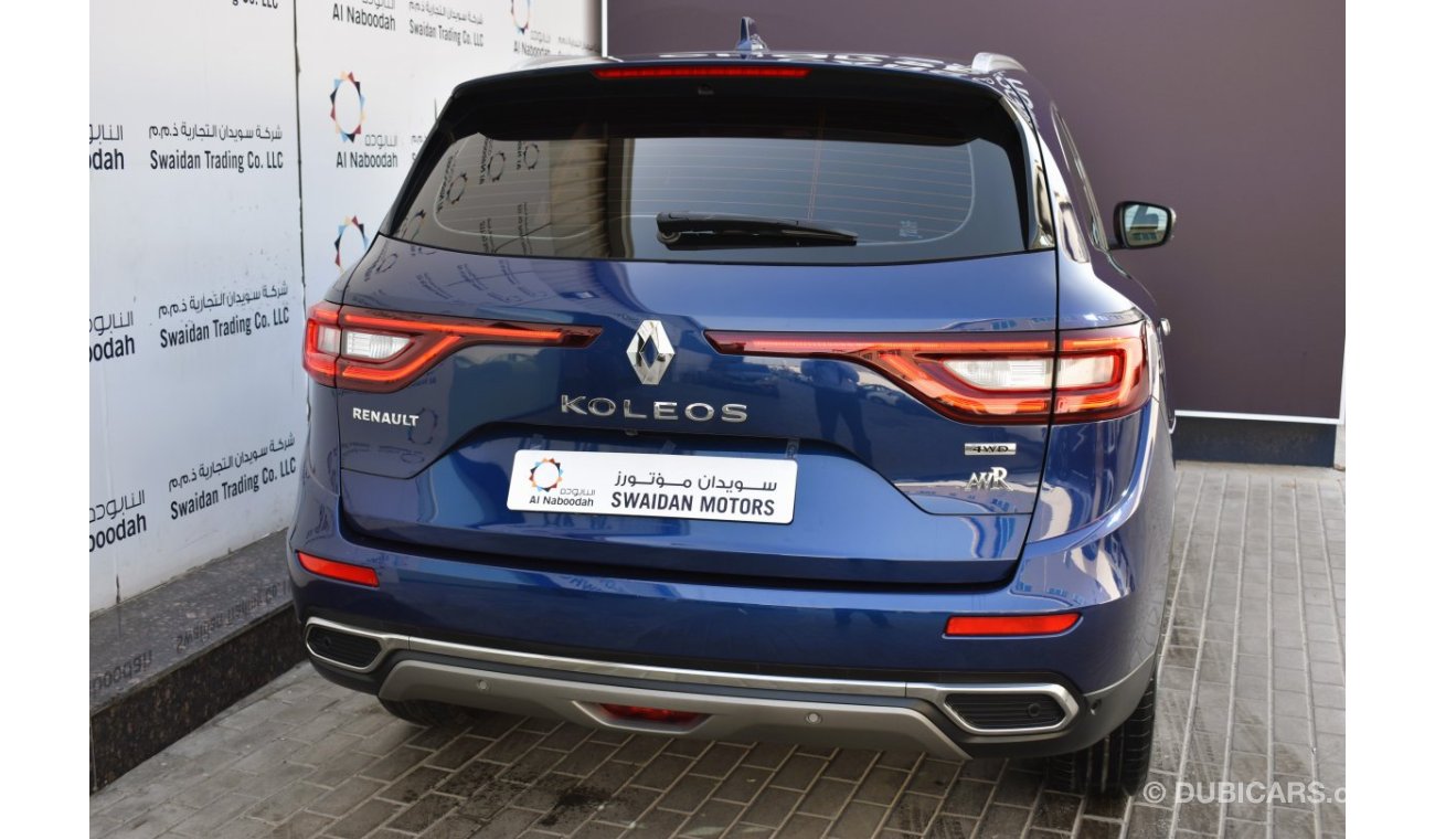 Renault Koleos AED 1279 PM | 2.5L LE 4WD GCC DEALER WARRANTY