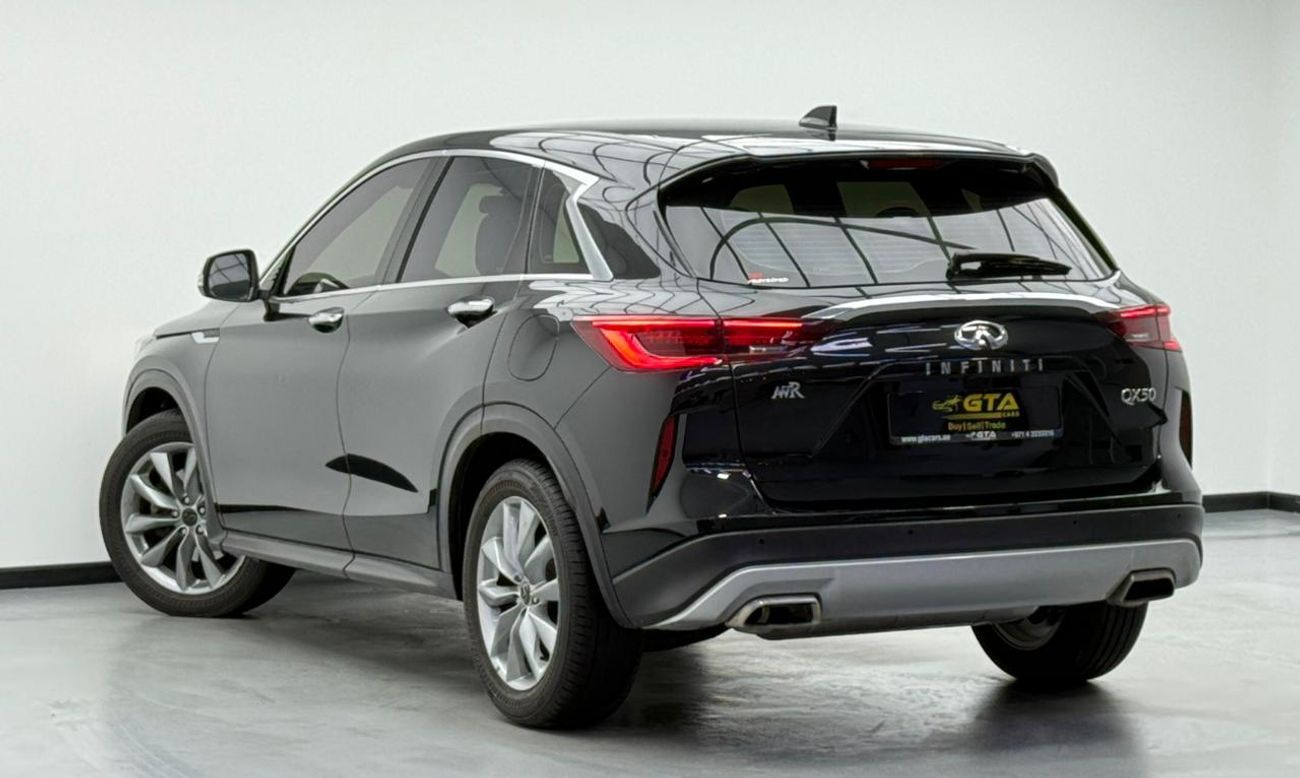إنفينيتي QX50 Luxe 2.0L 2022 Infiniti QX50 Luxe, 2028 Infiniti Warranty + Service Pack, Full Infiniti Service Hist
