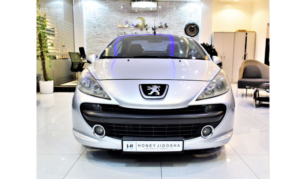 Peugeot 207 Amazing Peugeot 207 CC 2009 Model!! in Silver Color! GCC Specs