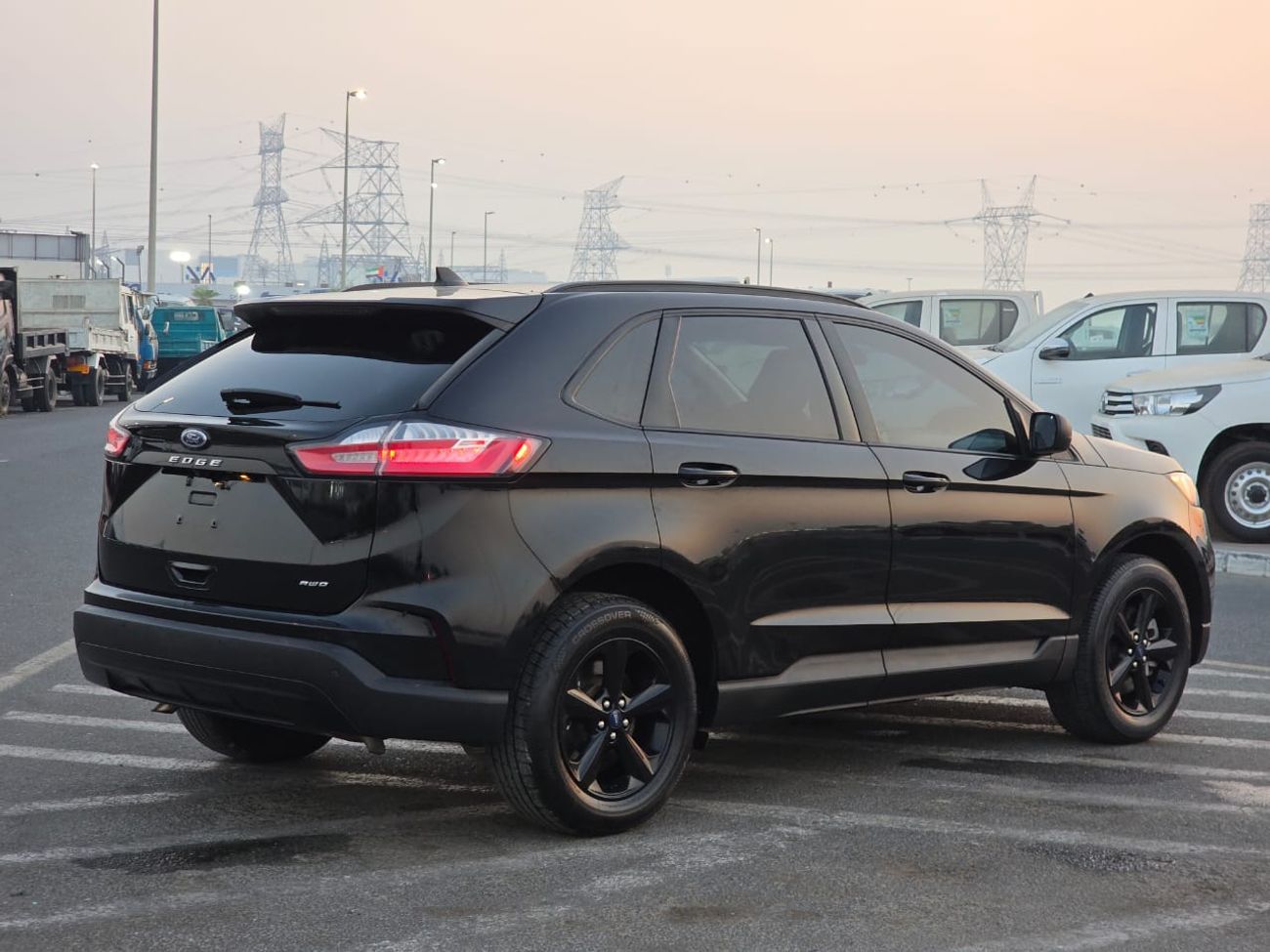 Ford Edge 2022 Model 2.0L turbo engine AWD , Push button and leathers