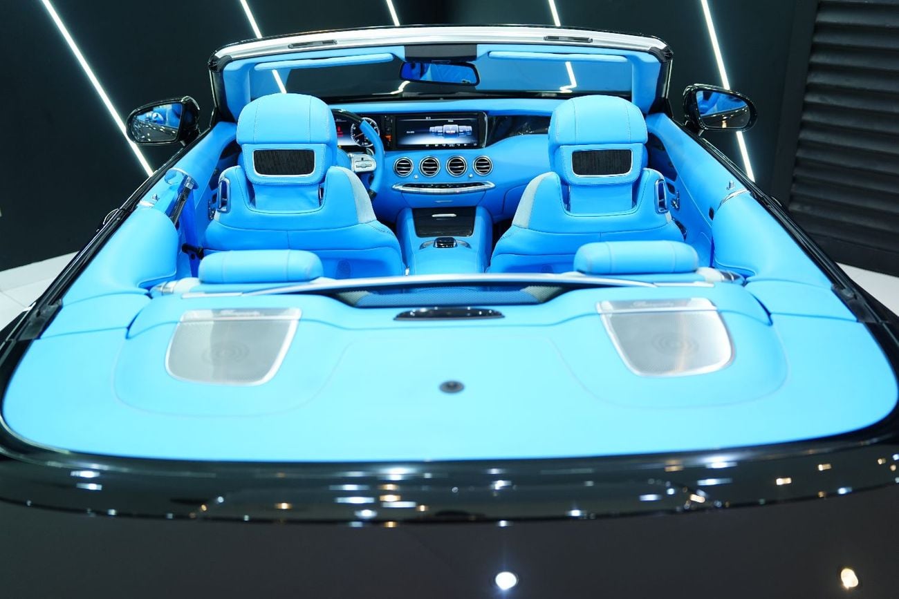 مرسيدس بنز S 500 Cabriolet, Special Edition, BRABUS KIT, Very Low KM, GCC Specs!!