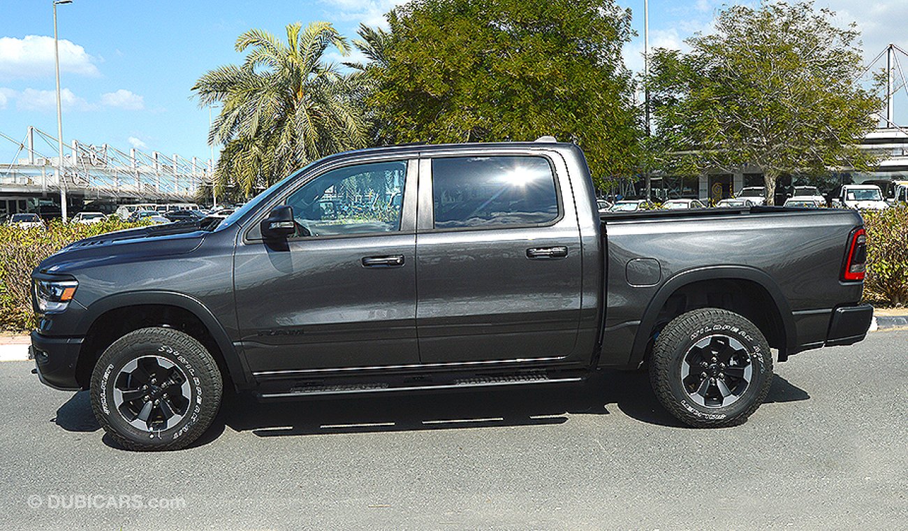 RAM 1500 2019, Rebel 1500 4X4, 5.7L V8 HEMI, GCC, 0km with 3 Years or 100,000km Warranty