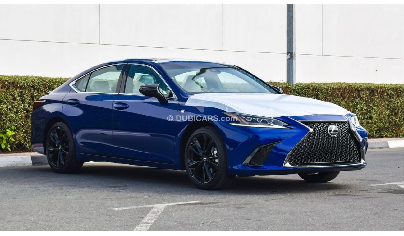 Lexus ES350 F-sport Black Line special edition (Export). Local Registration +10% -