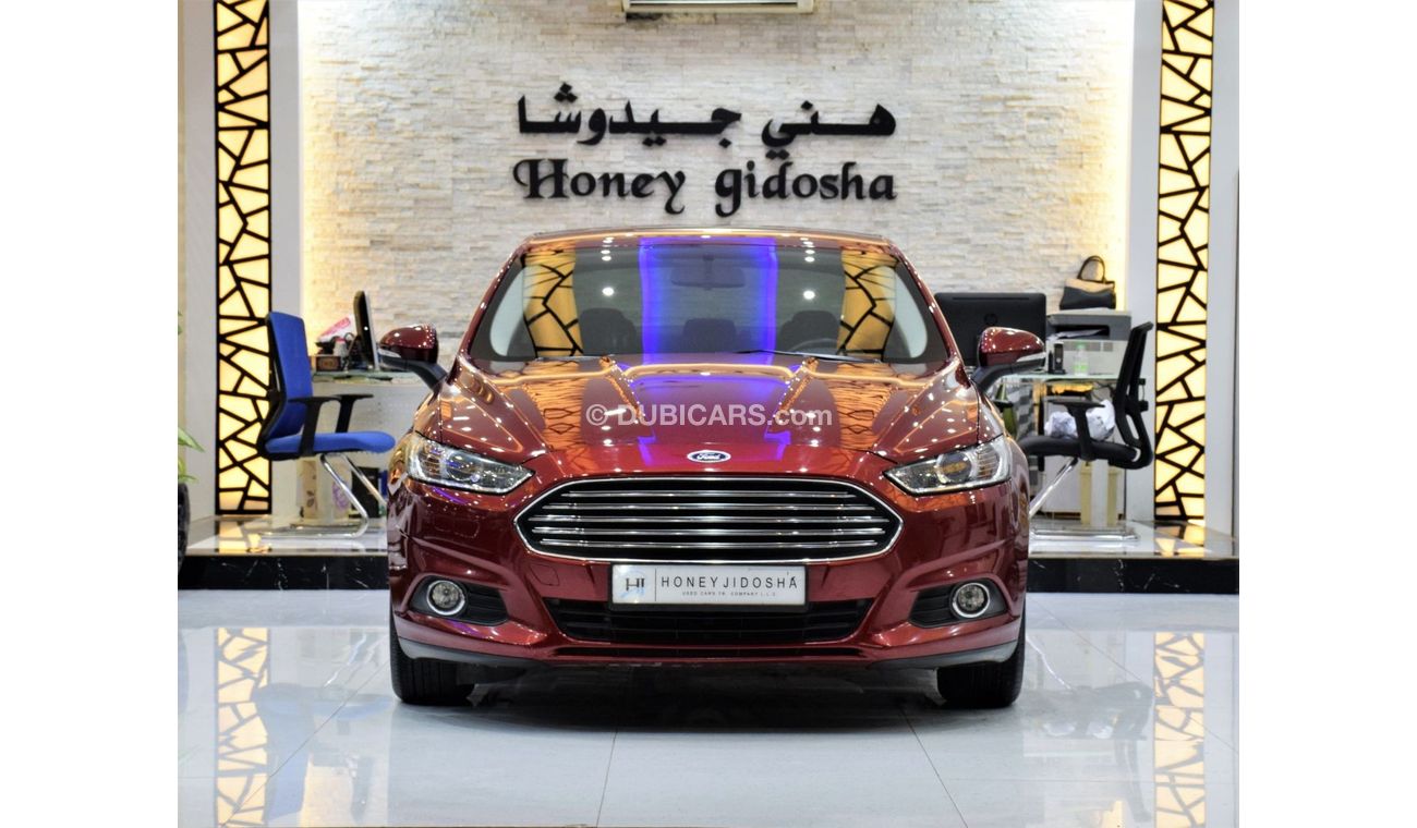 Ford Fusion SE EXCELLENT DEAL for our Ford Fusion ( 2017 Model ) in Red Color GCC Specs