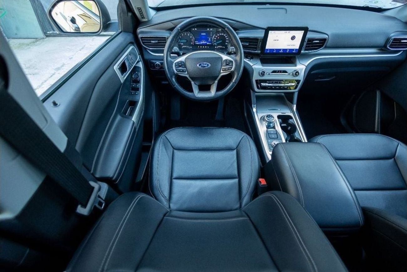 فورد إكسبلورر XLT 202A 2.3L 4WD Ford Explorer XLT (7 SEATER) 2022 GCC under Agency Warranty and Service Contract w