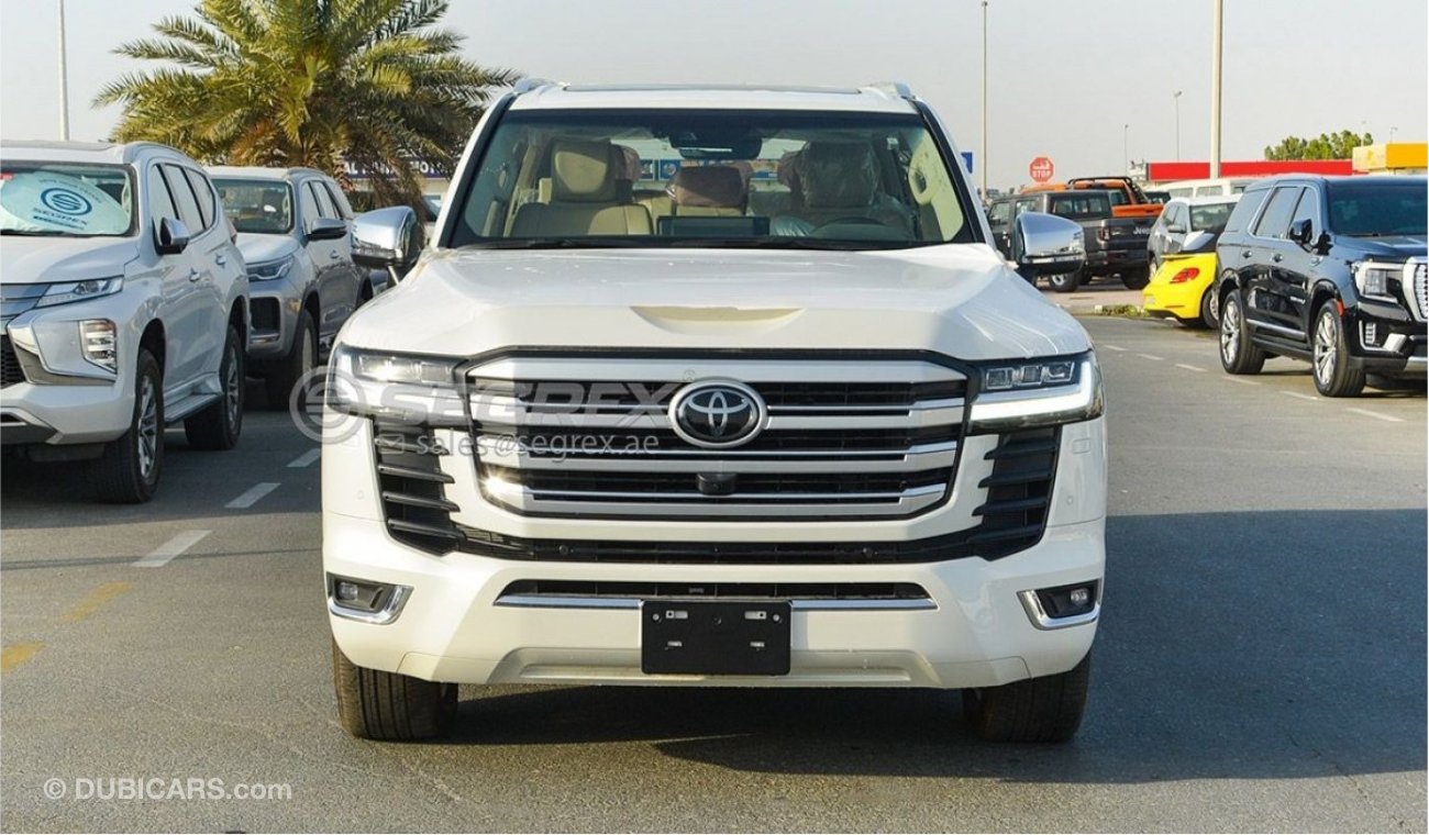 تويوتا لاند كروزر LC300 3.3L Turbo Diesel, VX 4WD AT RADAR & REAR DVD