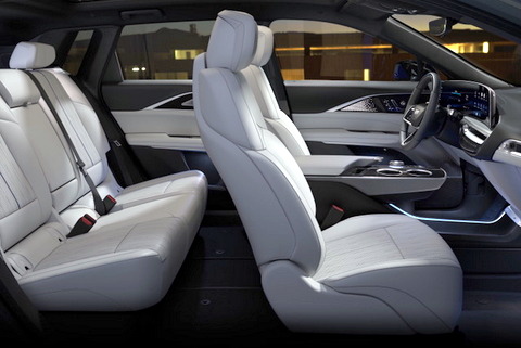 Cadillac Lyriq interior - Seats