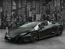 Lamborghini Huracan Evo Spyder LAMBORGHINI | HURACAN EVO SPIDER | AD PERSONAM COLOR BLACK MATTE