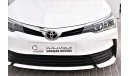 Toyota Corolla AED 862 PM | 1.6L SE GCC DEALER WARRANTY