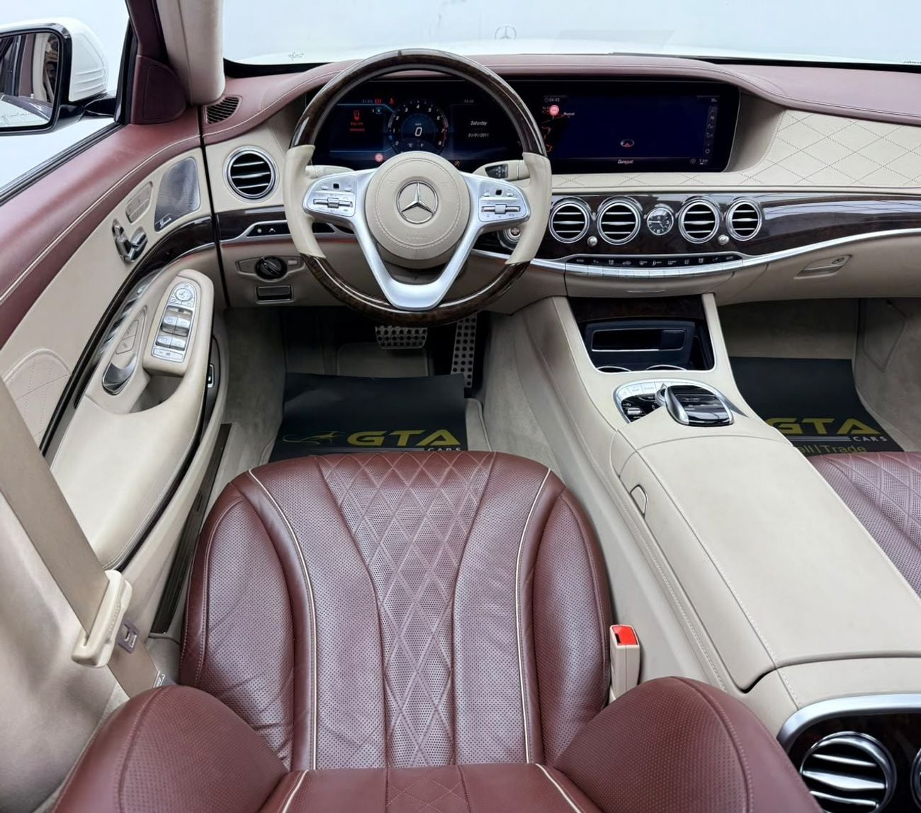 Mercedes Benz S560 L AMG 2019 Mercedes Benz S560 L 4MATIC, Warranty, Full Mercedes Service History, Fully Loaded, GCC