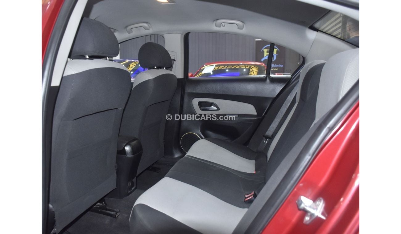 Chevrolet Cruze EXCELLENT DEAL for our Chevrolet Cruze LS ( 2012 Model ) in Red Color GCC Specs