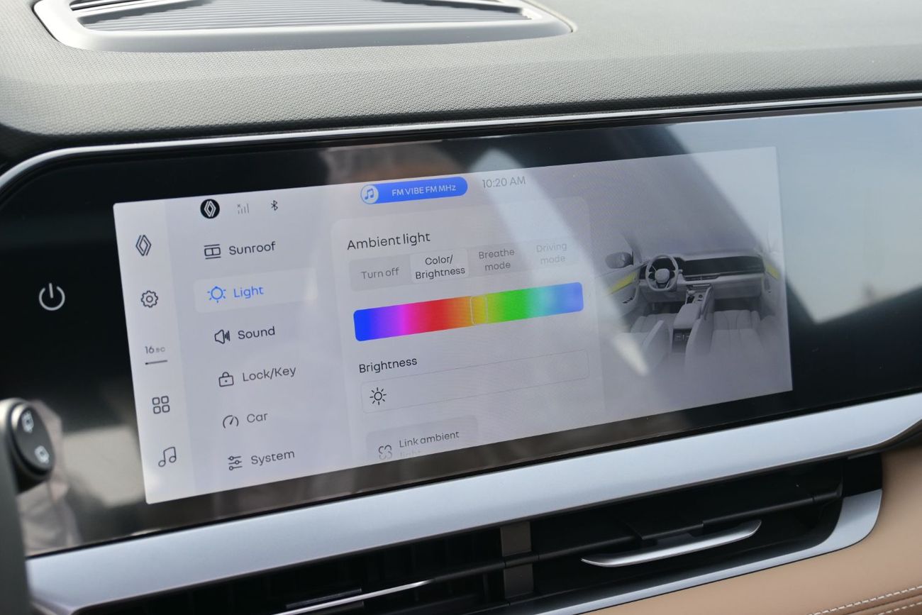 رينو كوليوس Renault Koleos 2.0L Turbo, 4WD Petrol, 8 Speed Automatic, Model 2025 Color Black