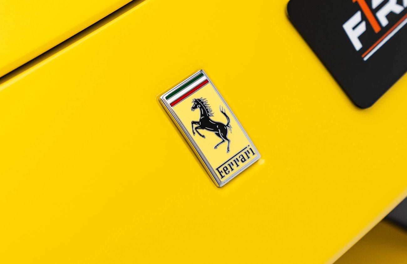 Ferrari 488 3.9L V8 Twin-Turbocharged Engine