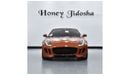 Jaguar F Type EXCELLENT DEAL for our Jaguar F-Type S V8 ( 2014 Model ) in Orange Color GCC Specs