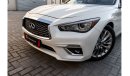 إنفينيتي Q50 | 1,860 P.M  | 0% Downpayment | Perfect Condition!