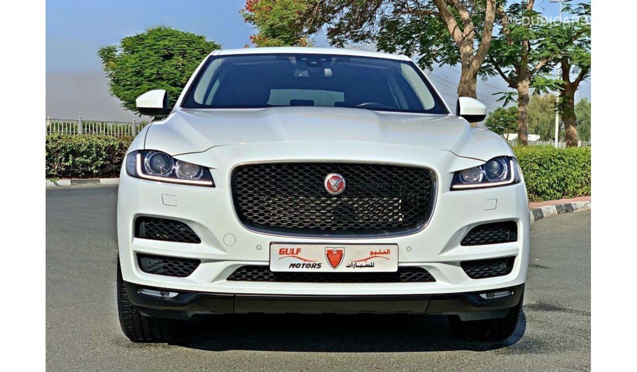 جاغوار F-Pace 35t - 3.0l Supercharged - Agency Maintained - Under Agency Warranty till June 2022 - Excellent Condi