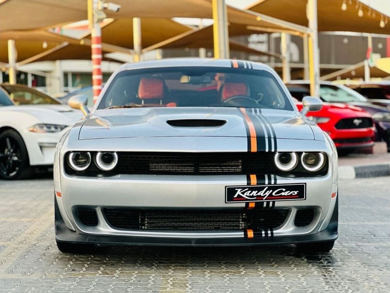 Dodge Challenger R/T 5.7L (370 HP) | Monthly AED 1300/- | 0% DP | Custom Alcantara Seats | Cruise Control | # 46652