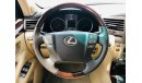 لكزس LX 570 POWER/LEATHER SEATS - FULL OPTION - CONTACT FOR BEST DEAL