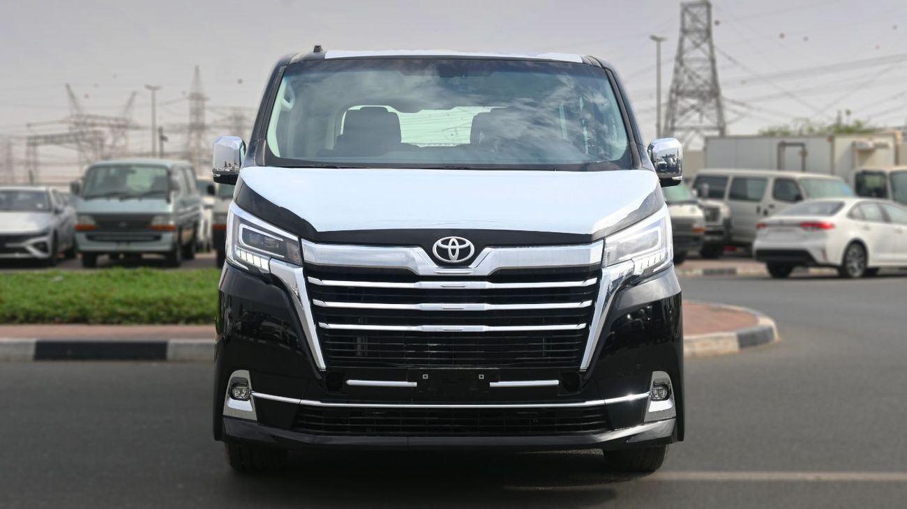 تويوتا جرافينا Toyota Granvia 2025 3.5L Petrol RWD 9 Seats Transmission Automatic  Black Outside Black Inside