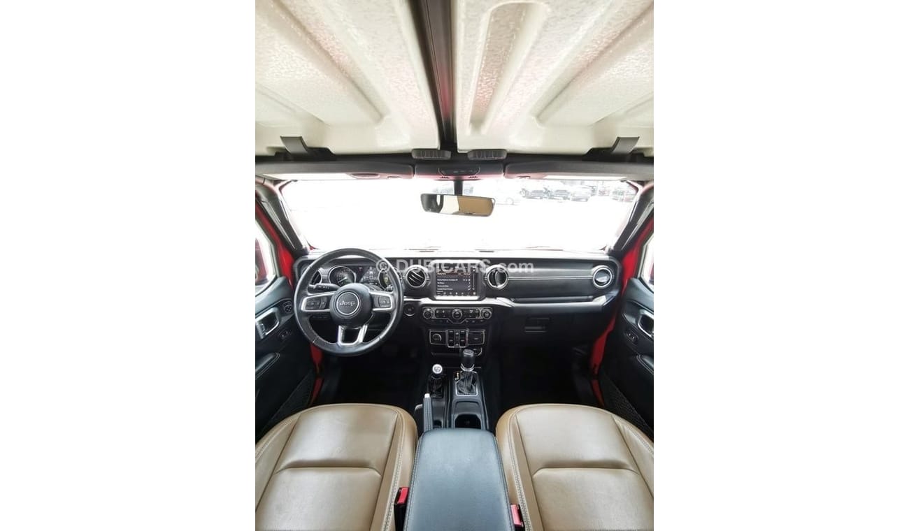 Jeep Wrangler Jeep Wrangler Sahara ( Hybrid ) - 2021 - Red