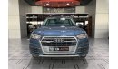 Audi Q5 45 TFSI Quattro Design AED 1,500 P.M | 2018 AUDI Q5 45 TFSI QUATTRO | FULL SERVICE HISTORY | GCC | U