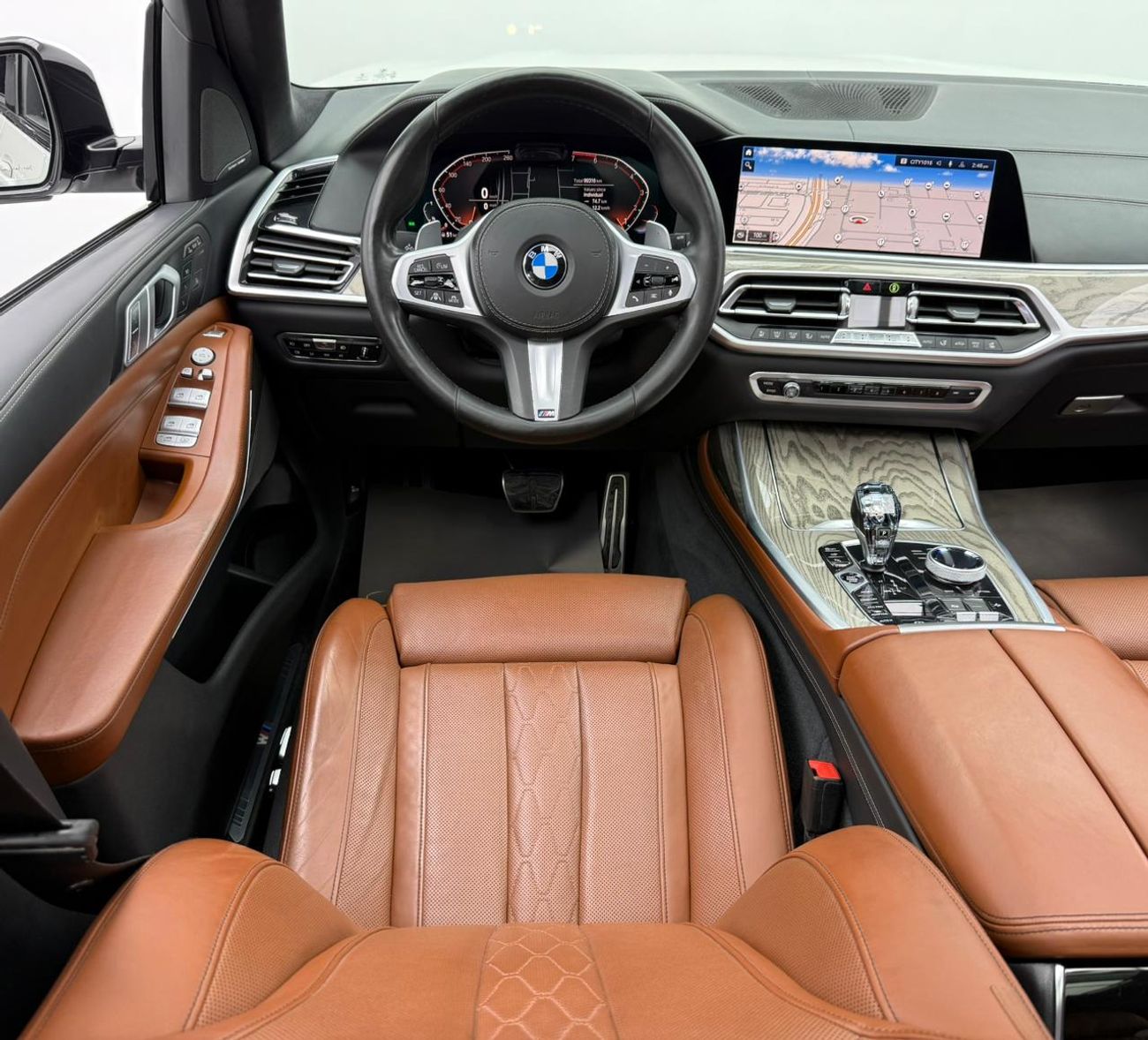 بي أم دبليو X7 2019 BMW X7 xDrive50i M-Sport, Warranty, Full BMW Service History, 7 Seater, Fully Loaded, GCC