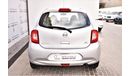 نيسان ميكرا AED 684 PM | 1.5L SV GCC WARRANTY