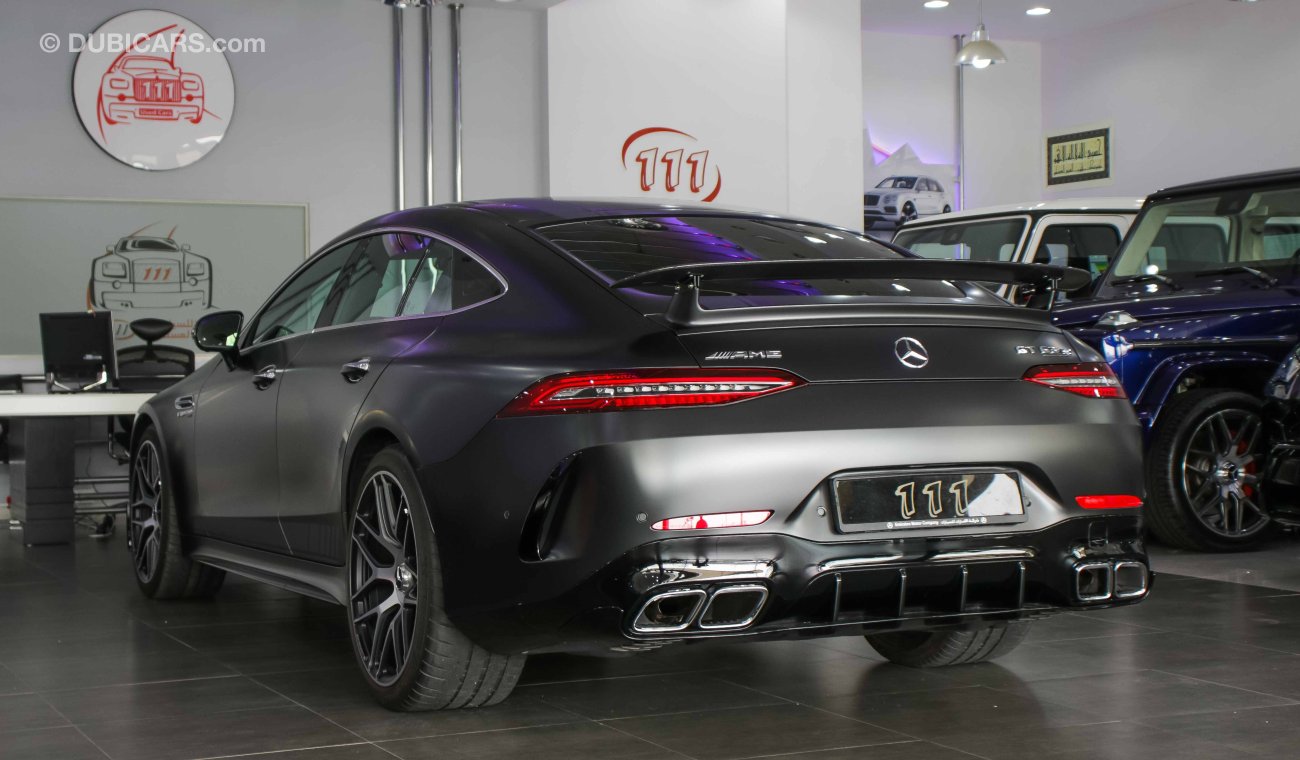 مرسيدس بنز AMG GT 63 4Matic/ Edition One / GCC Specifications / Warranty