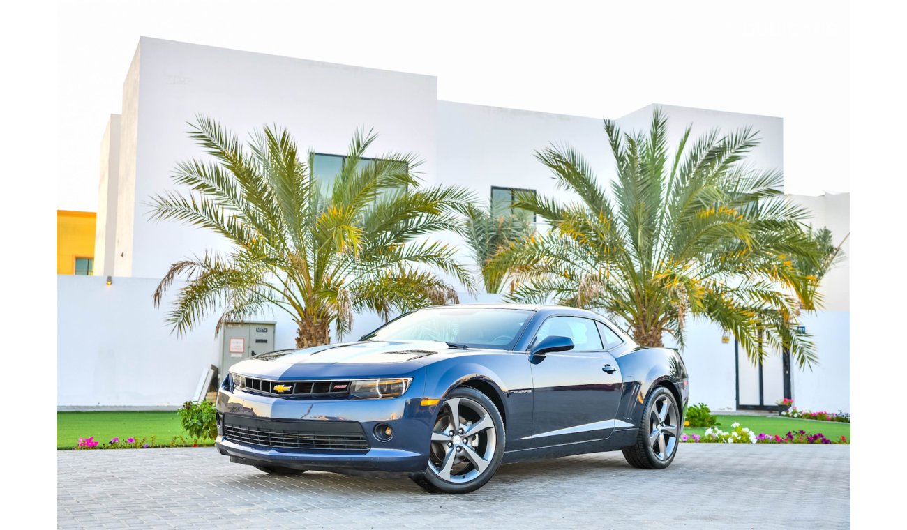 Chevrolet Camaro RS V6 - AED 1,155 Per Month Only - 0% Down Payment