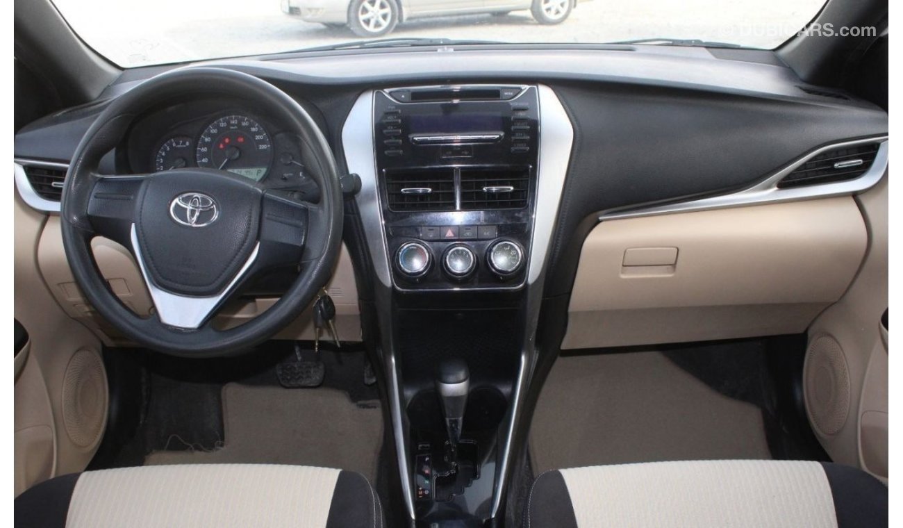 Toyota Yaris SE TOYOTA YARIS 2019 GCC EXCELLENT CONDITION WITHOUT ACCIDENT