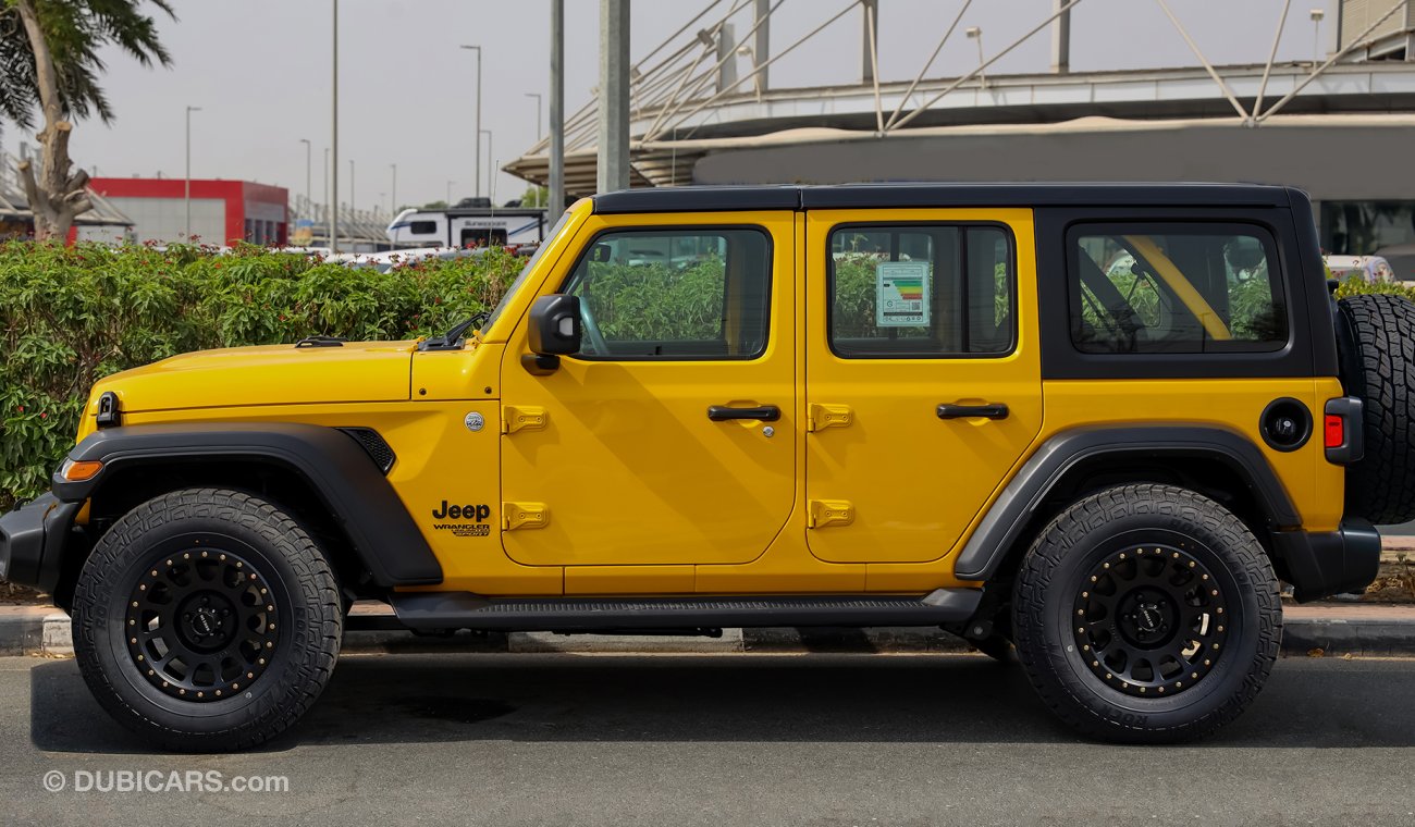 Jeep Wrangler Unlimited Sport Plus V6 3.6L , GCC , 2021 , 0Km , W/3 Yrs or 60K Km WNTY @Official Dealer