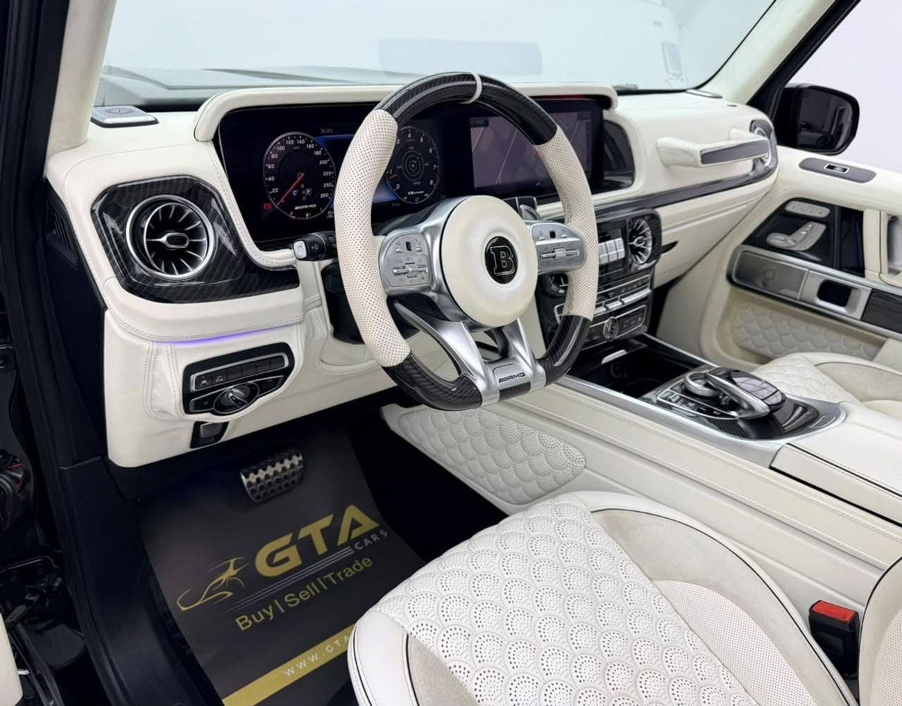 Mercedes Benz G63 AMG BRABUS G800 2019 Mercedes-AMG G 63 BRABUS 800 Kit, Warranty, Full Service History, GCC Specs.