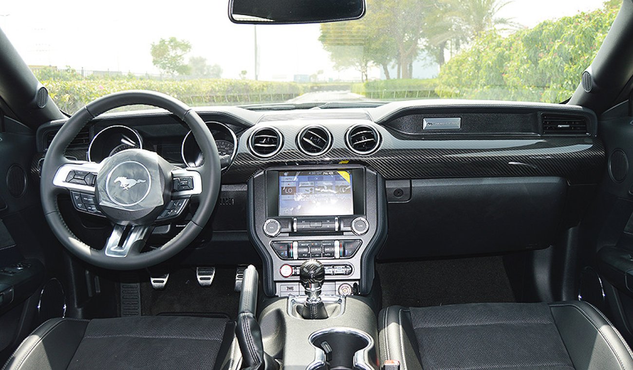 Ford Mustang GT Premium+, 5.0 V8 GCC, Manual Transmision, 0km w/3Yrs or 100K km WRNTY + 60K km Service @ Al Tayer