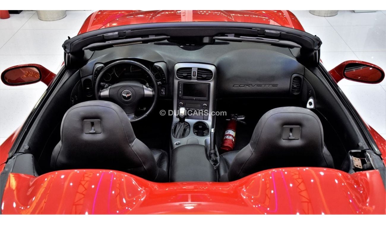 Chevrolet Corvette EXCELLENT DEAL for our Chevrolet Corvette C6 / LS2 V8 Engine ( 2006 Model ) in Red Color GCC Specs