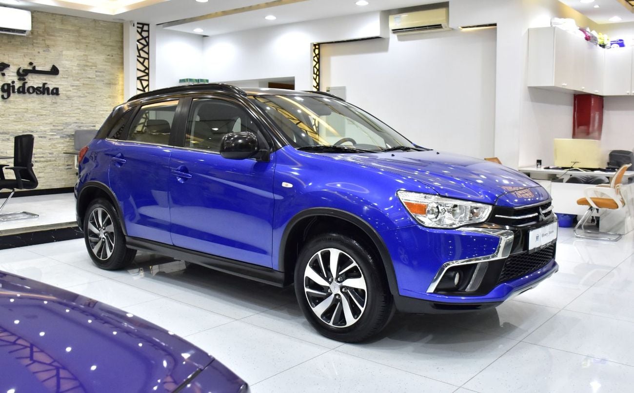 Mitsubishi ASX GLX HIGHLINE EXCELLENT DEAL for our Mitsubishi ASX 4WD ( 2019 Model ) in Blue Color GCC Specs
